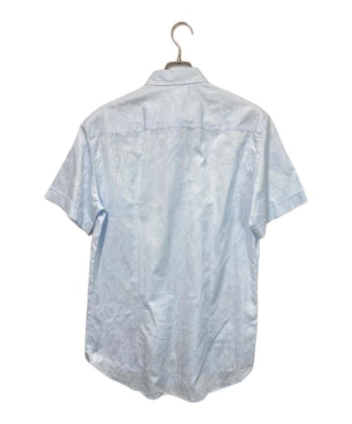 ETRO（エトロ）ETRO (エトロ) ペイズリーシャツ ブルー サイズ:41の古着・服飾アイテム