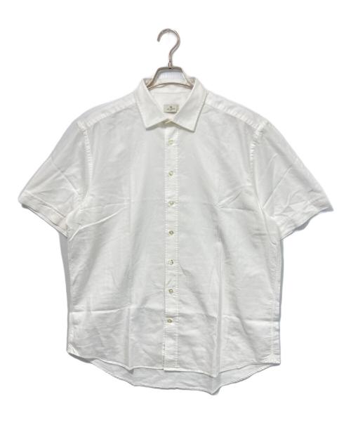ETRO（エトロ）ETRO (エトロ) 半袖シャツ ホワイト サイズ:43の古着・服飾アイテム
