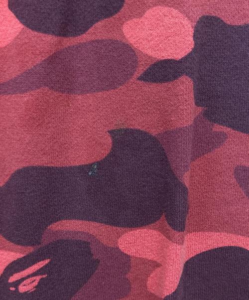 A BATHING APE（ア ベイシング エイプ）A BATHING APE (ア ベイシング エイプ) Color Camo Sweat Pant レッド サイズ:XLの古着・服飾アイテム