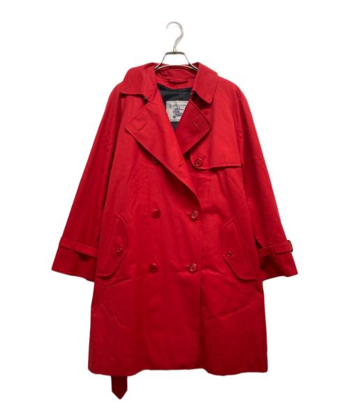 Burberry's（バーバリー）Burberry's (バーバリーズ) ライナー付トレンチコート レッド サイズ:9ARの古着・服飾アイテム
