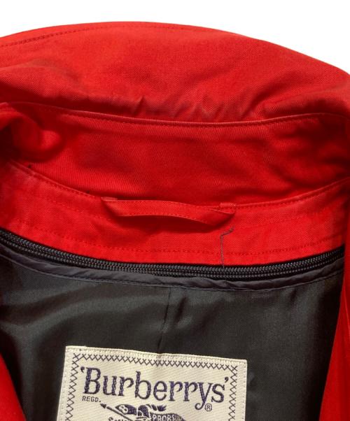 Burberry's（バーバリー）Burberry's (バーバリーズ) ライナー付トレンチコート レッド サイズ:9ARの古着・服飾アイテム
