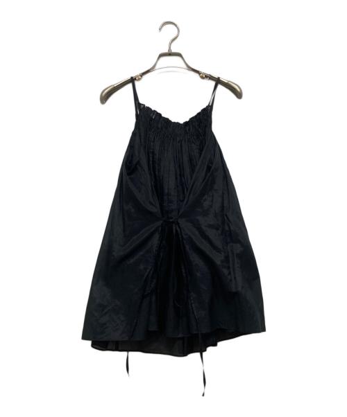 Plage（プラージュ）Plage (プラージュ) GATHERED DESIGN キャミ ネイビー サイズ:-の古着・服飾アイテム