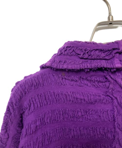 me ISSEY MIYAKE（ミーイッセイ ミヤケ）me ISSEY MIYAKE (ミーイッセイ ミヤケ) ジャケット パープル サイズ:記載なしの古着・服飾アイテム