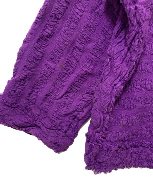 me ISSEY MIYAKE（ミーイッセイ ミヤケ）me ISSEY MIYAKE (ミーイッセイ ミヤケ) ジャケット パープル サイズ:記載なしの古着・服飾アイテム