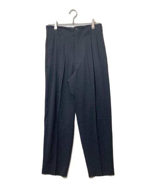 Jean Paul Gaultier homme（ジャンポールゴルチェオム）Jean Paul GAULTIER HOMME (ジャンポールゴルチェオム) ウールパンツ ブラック サイズ:48の古着・服飾アイテム