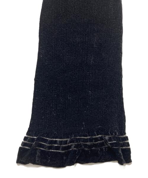 PEPLUM by YOSHIKI HISHINUMA（ペプラム バイ ヨシキヒシヌマ）peplum by yoshiki hishinuma (ペプラム バイ ヨシキヒシヌマ) ノースリーブワンピース ブラック サイズ:2の古着・服飾アイテム