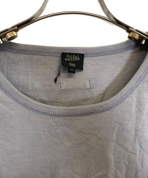 Jean Paul Gaultier FEMME（ジャンポールゴルチエ フェム）Jean Paul GAULTIER FEMME (ジャンポールゴルチェフェム) Tシャツ グレー サイズ:40の古着・服飾アイテム