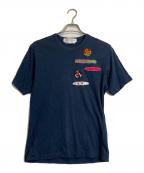 COMME des GARCONS SHIRTコムデギャルソンシャツ）の古着「Tシャツ」｜ネイビー