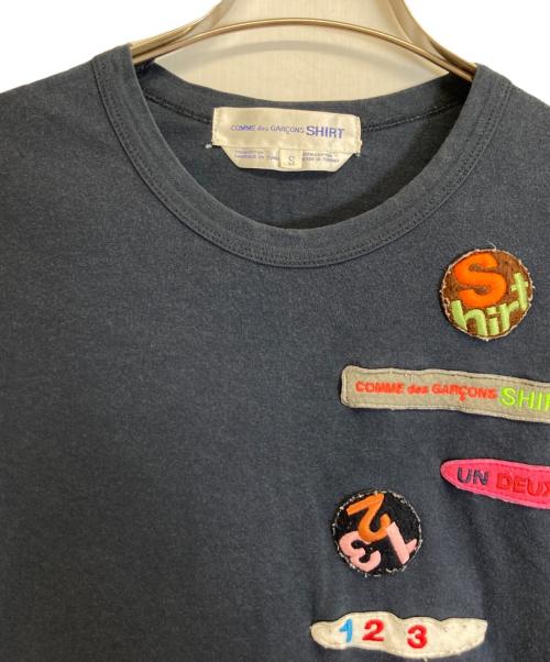 COMME des GARCONS SHIRT（コムデギャルソンシャツ）COMME des GARCONS SHIRT (コムデギャルソンシャツ) Tシャツ ネイビー サイズ:Sの古着・服飾アイテム