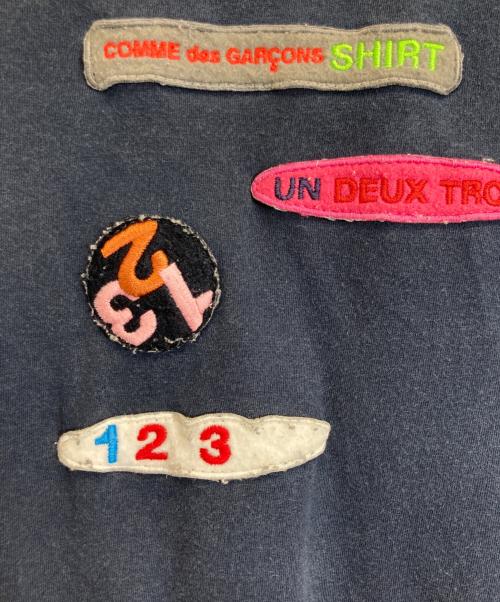 COMME des GARCONS SHIRT（コムデギャルソンシャツ）COMME des GARCONS SHIRT (コムデギャルソンシャツ) Tシャツ ネイビー サイズ:Sの古着・服飾アイテム