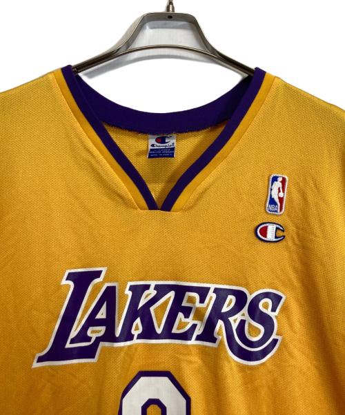 Champion（チャンピオン）Champion (チャンピオン) ゲームシャツ ネイビー サイズ:XLの古着・服飾アイテム