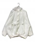 Sea Room lynnシールームリン）の古着「アノラックパーカー」｜ホワイト