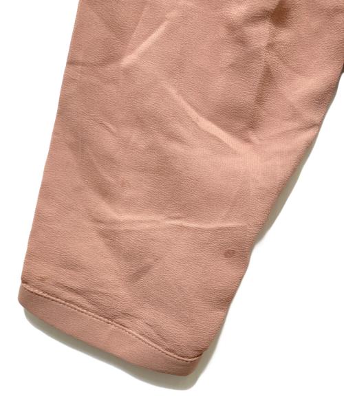 N°21（ヌメロヴェントゥーノ）N°21 (ヌメロヴェントゥーノ) 袖切替ロゴスウェット ピンク サイズ:Sの古着・服飾アイテム