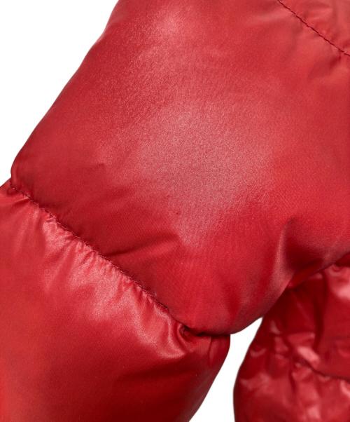 DUVETICA（デュベティカ）DUVETICA (デュベティカ) ファー付きダウンジャケット レッド サイズ:Lの古着・服飾アイテム