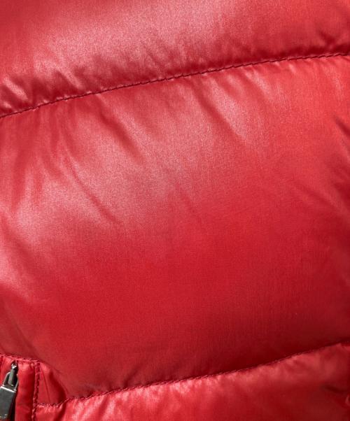 DUVETICA（デュベティカ）DUVETICA (デュベティカ) ファー付きダウンジャケット レッド サイズ:Lの古着・服飾アイテム