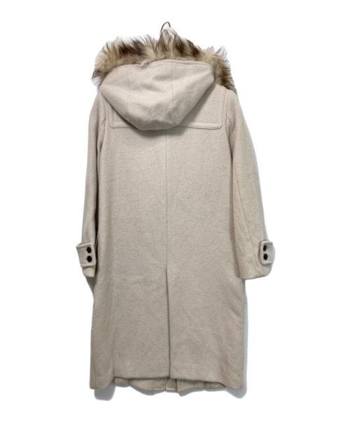 Diagram（ダイアグラム）Diagram (ダイアグラム) ファー付きダッフルコート ベージュ サイズ:36の古着・服飾アイテム