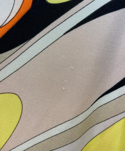 Emilio Pucci（エミリオ プッチ）Emilio Pucci (エミリオ プッチ) ノースリーブシルクワンピース ホワイト サイズ:36の古着・服飾アイテム