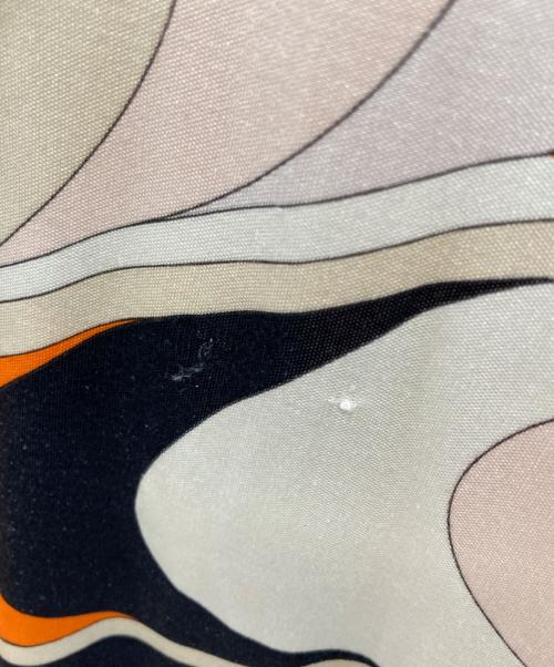 Emilio Pucci（エミリオ プッチ）Emilio Pucci (エミリオ プッチ) ノースリーブシルクワンピース ホワイト サイズ:36の古着・服飾アイテム