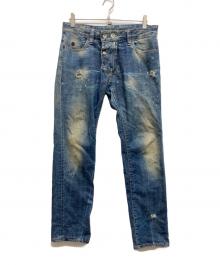 DSQUARED2（ディースクエアード）の古着「デニムパンツ」｜インディゴ