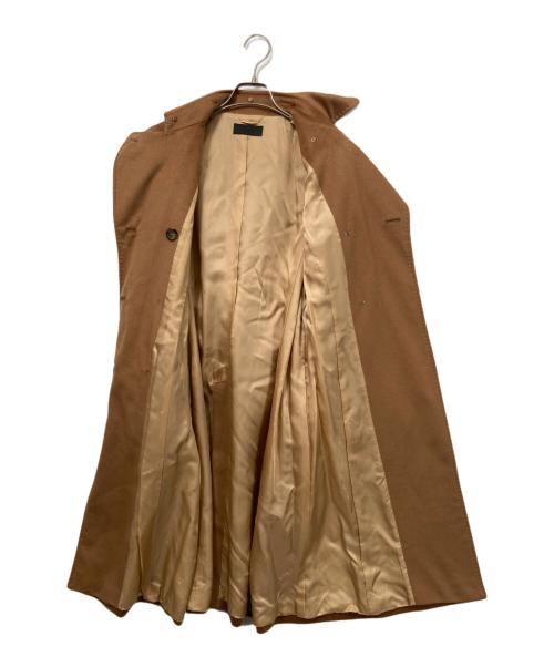 icB（アイシービー）icB (アイシービー) アンゴラ カシミヤコート ブラウン サイズ:9の古着・服飾アイテム