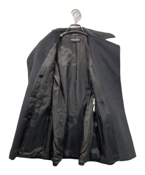 DOLCE & GABBANA（ドルチェ＆ガッバーナ）DOLCE & GABBANA (ドルチェ＆ガッバーナ) Pコート グレー サイズ:42の古着・服飾アイテム