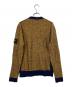 STONE ISLAND (ストーンアイランド) インサイドアウトデザインニット イエロー サイズ:M：17000円