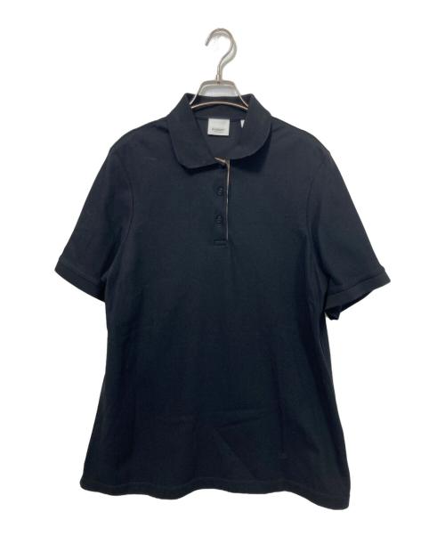 BURBERRY（バーバリー）BURBERRY (バーバリー) ポロシャツ ブラック サイズ:XLの古着・服飾アイテム