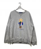 POLO RALPH LAURENポロ・ラルフローレン）の古着「スウェット」｜グレー