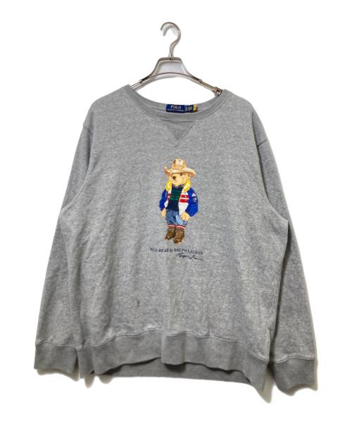POLO RALPH LAUREN（ポロ・ラルフローレン）POLO RALPH LAUREN (ポロ・ラルフローレン) スウェット グレー サイズ:XLの古着・服飾アイテム