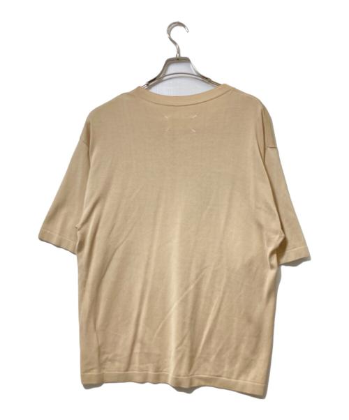Maison Margiela（メゾンマルジェラ）Maison Margiela (メゾンマルジェラ) 半袖ニット ベージュ サイズ:Mの古着・服飾アイテム