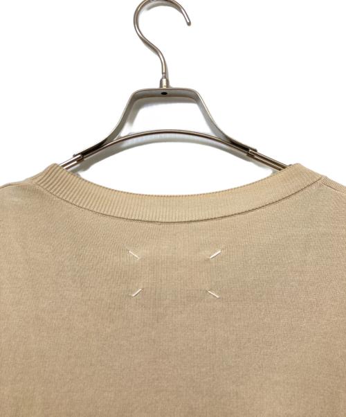Maison Margiela（メゾンマルジェラ）Maison Margiela (メゾンマルジェラ) 半袖ニット ベージュ サイズ:Mの古着・服飾アイテム