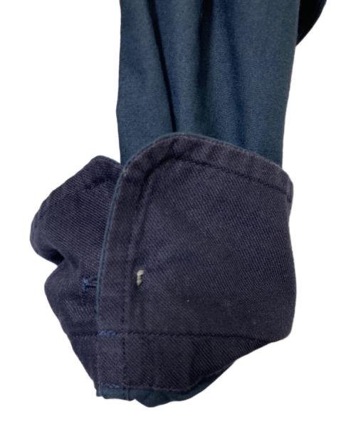 sacai（サカイ）sacai (サカイ) ドローストリングシャツ ネイビー サイズ:3の古着・服飾アイテム