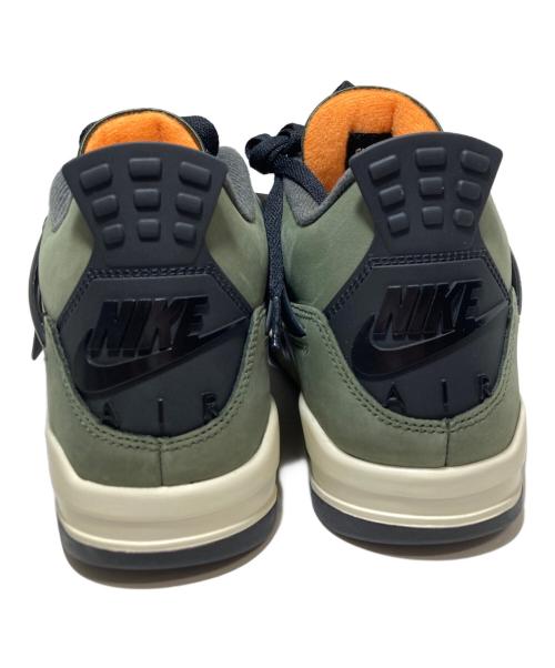 NIKE（ナイキ）NIKE (ナイキ) UNDEFEATED (アンディフィーテッド) Nike Air Jordan 4 Retro OG オリーブ サイズ:27の古着・服飾アイテム