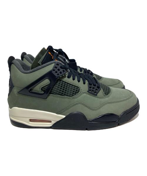 NIKE（ナイキ）NIKE (ナイキ) UNDEFEATED (アンディフィーテッド) Nike Air Jordan 4 Retro OG オリーブ サイズ:27の古着・服飾アイテム