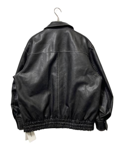 Lily Brown（リリーブラウン）Lily Brown (リリーブラウン) エコレザージャケット ブラック サイズ:Fの古着・服飾アイテム