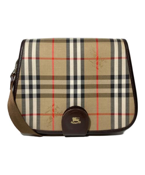 Burberry's（バーバリー）Burberry's (バーバリーズ) ショルダーバッグ ブラウンの古着・服飾アイテム