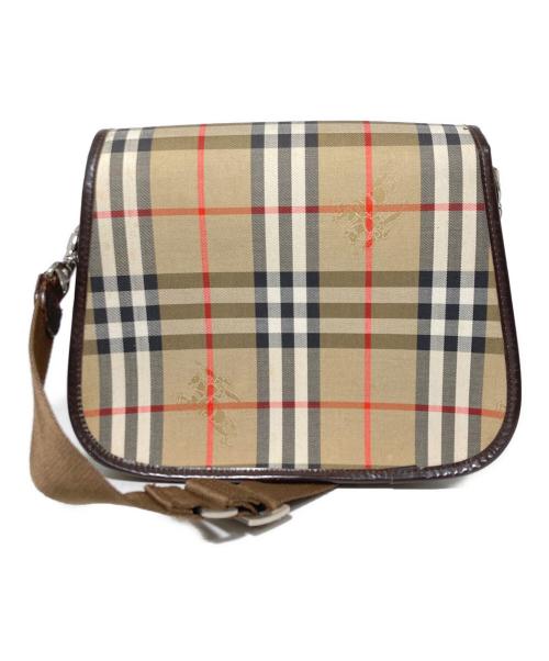 Burberry's（バーバリー）Burberry's (バーバリーズ) ショルダーバッグ ブラウンの古着・服飾アイテム
