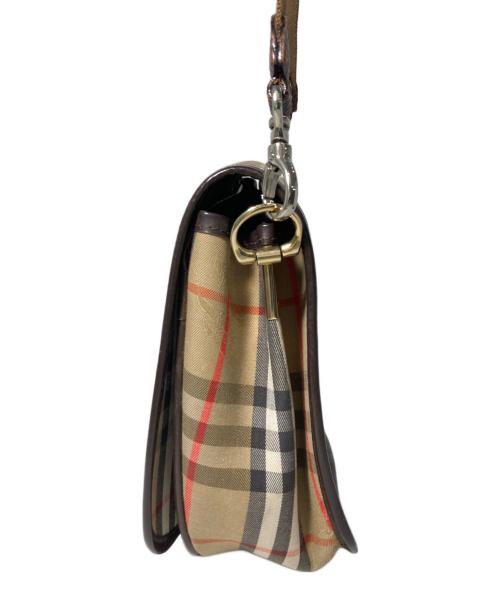 Burberry's（バーバリー）Burberry's (バーバリーズ) ショルダーバッグ ブラウンの古着・服飾アイテム