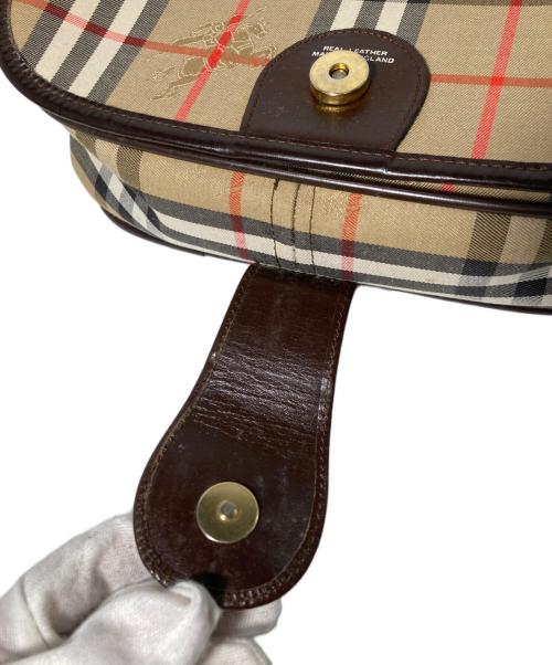 Burberry's（バーバリー）Burberry's (バーバリーズ) ショルダーバッグ ブラウンの古着・服飾アイテム