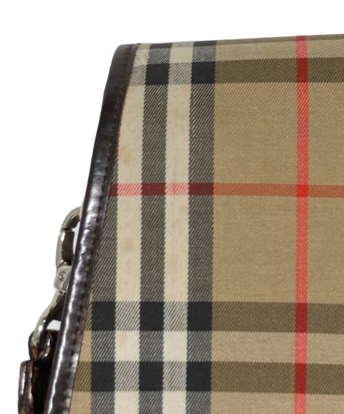 Burberry's（バーバリー）Burberry's (バーバリーズ) ショルダーバッグ ブラウンの古着・服飾アイテム