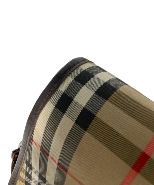 Burberry's（バーバリー）Burberry's (バーバリーズ) ショルダーバッグ ブラウンの古着・服飾アイテム