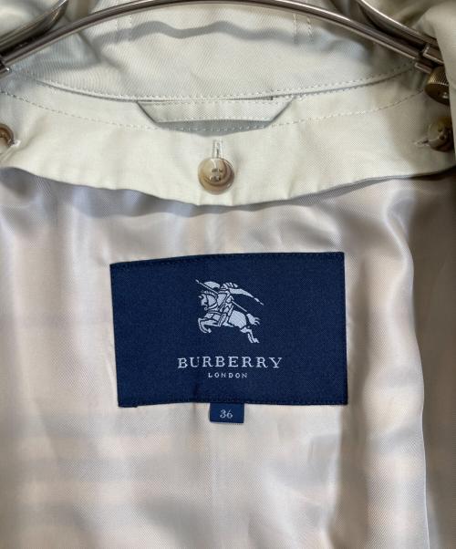 BURBERRY（バーバリー）BURBERRY (バーバリー) ショートトレンチコート ベージュ サイズ:36の古着・服飾アイテム