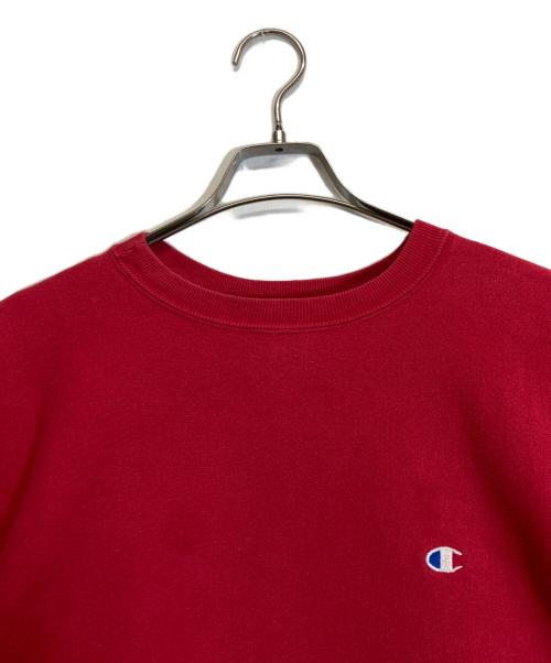 Champion REVERSE WEAVE（チャンピオン リバース ウィーブ）Champion REVERSE WEAVE (チャンピオン リバース ウィーブ) スウェット レッド サイズ:XLの古着・服飾アイテム