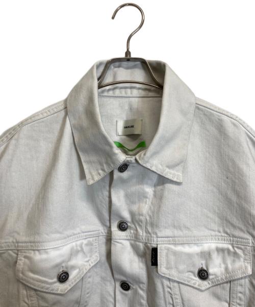 haikure（ハイクル）HAIKURE (ハイクル) デニムジャケット ホワイト サイズ:Sの古着・服飾アイテム
