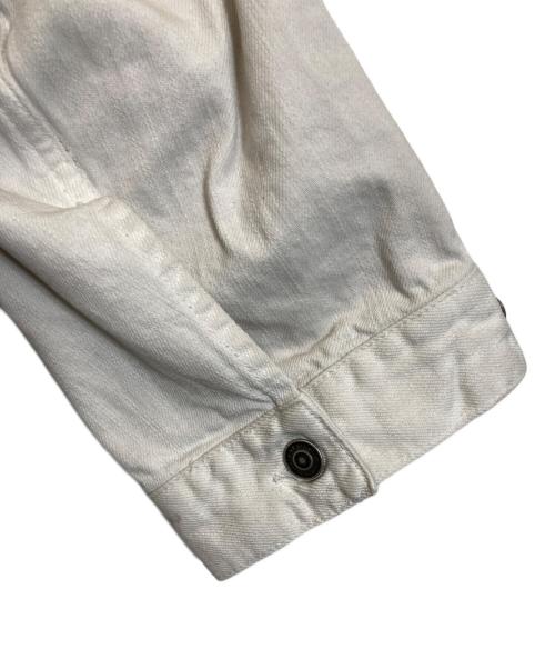 haikure（ハイクル）HAIKURE (ハイクル) デニムジャケット ホワイト サイズ:Sの古着・服飾アイテム