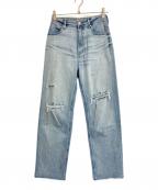 YANUKヤヌーク）の古着「LEA BOYS STRAIGHT DMF」｜インディゴ