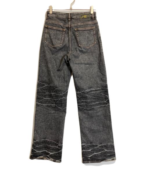 GANNI（ガニー）Ganni (ガニー) Washed Izey Jeans ブラック サイズ:-の古着・服飾アイテム