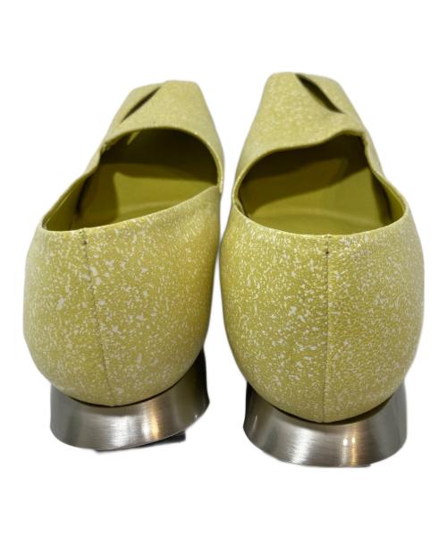 MANA（マナ）MANA (マナ) パンプス イエロー サイズ:40の古着・服飾アイテム