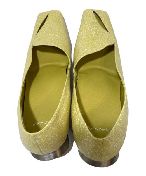 MANA（マナ）MANA (マナ) パンプス イエロー サイズ:40の古着・服飾アイテム