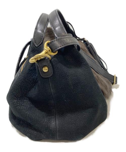 VIOLAd'ORO（ヴィオラドーロ）VIOLAd'ORO (ヴィオラドーロ) ショルダーバッグ ブラックの古着・服飾アイテム